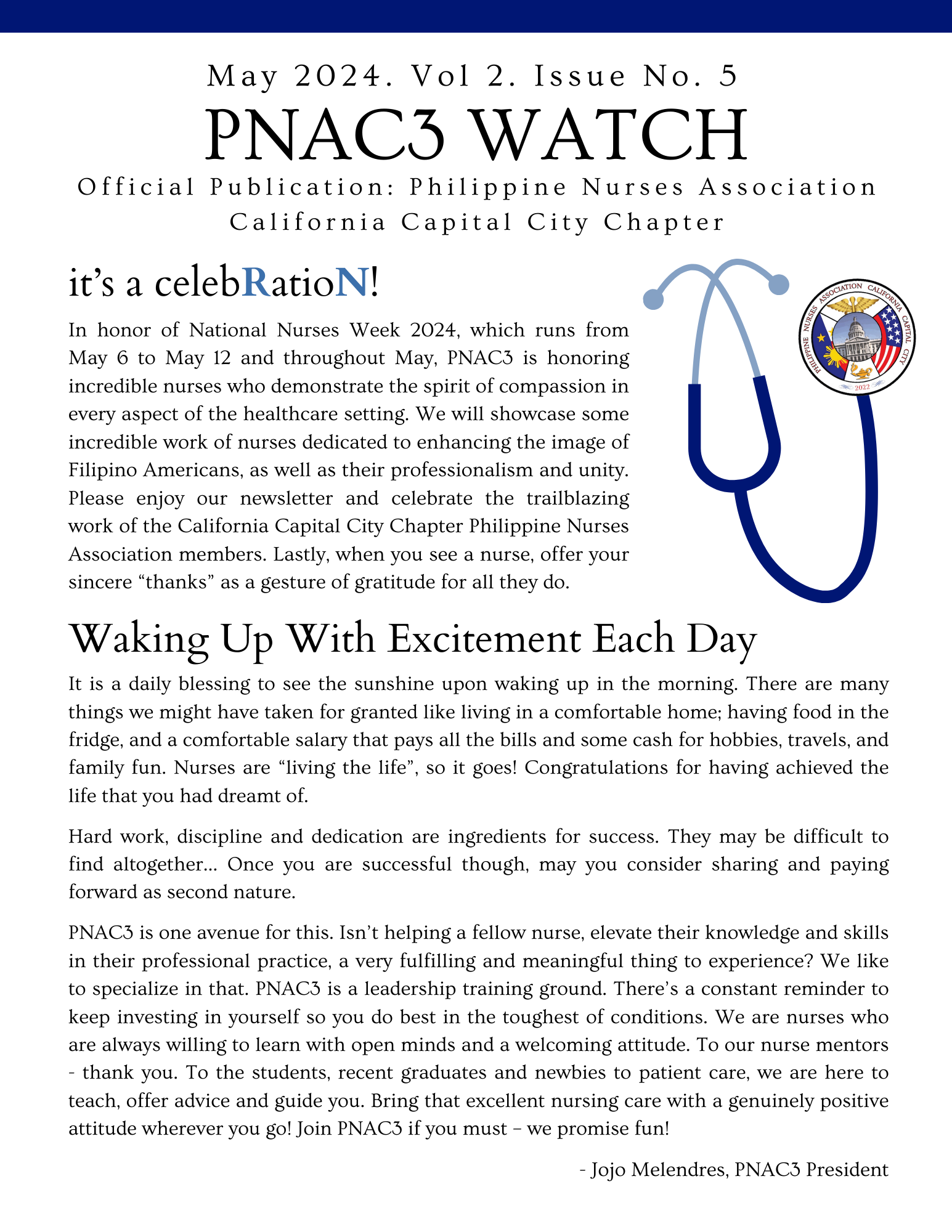 PNAC3 Watch Vol. 2 Issue 5