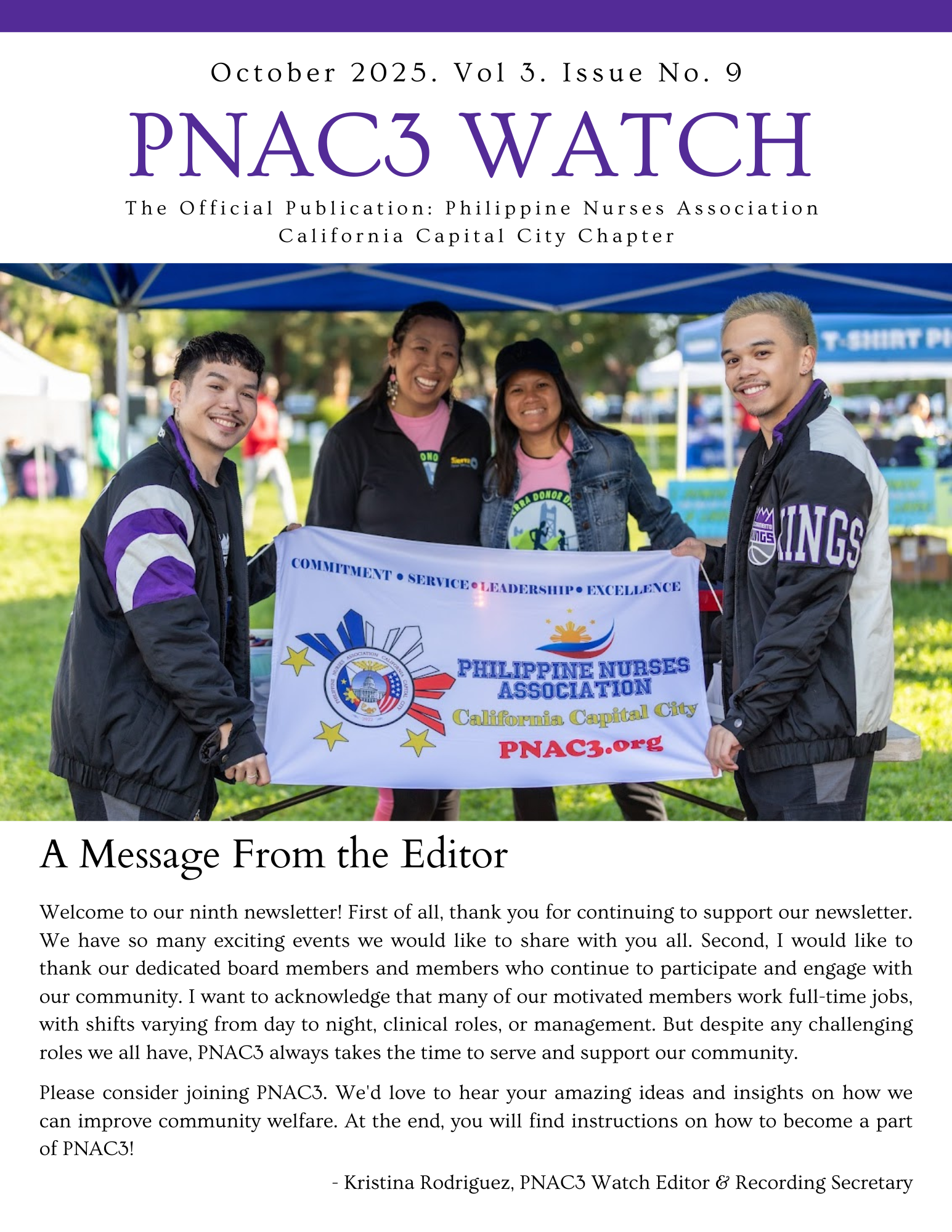 PNAC3 Watch Vol. 3. Issue 9