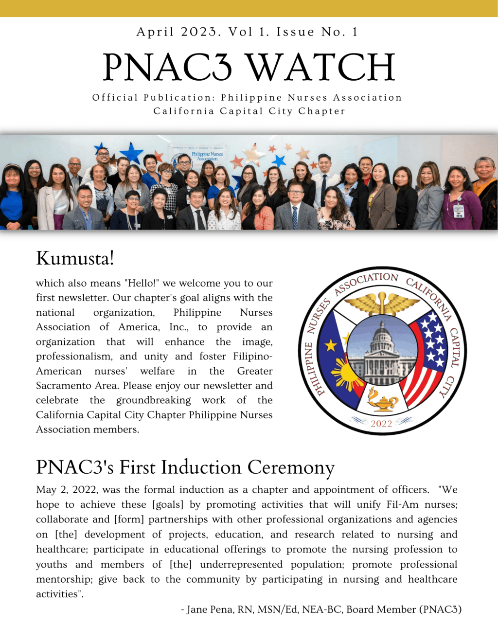 PNAC3 Watch Vol. 1 Issue&nbsp;1