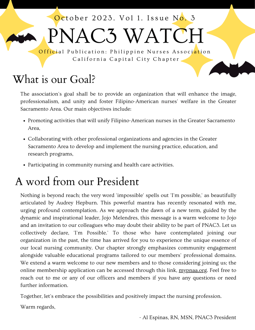 PNAC3 Watch Vol. 1 Issue&nbsp;3