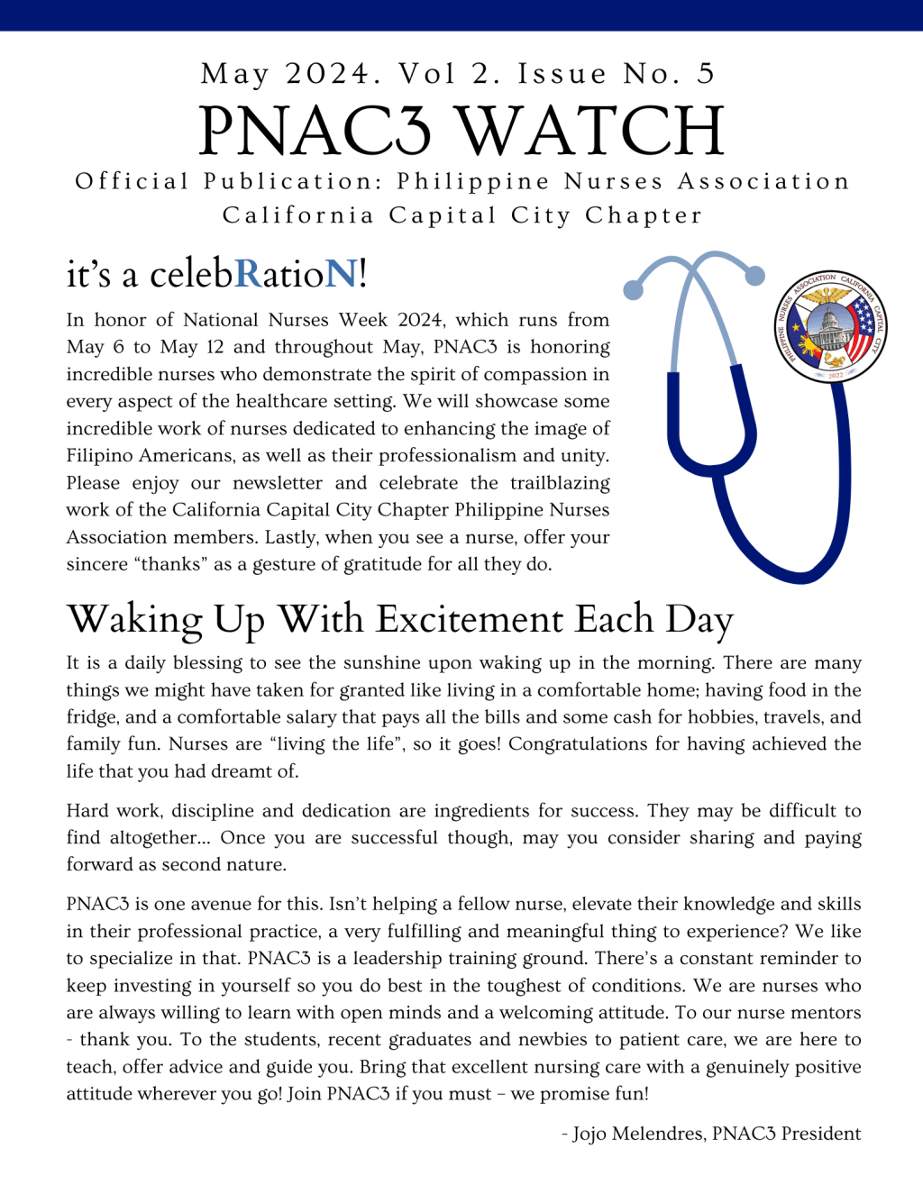 PNAC3 Watch Vol. 2 Issue&nbsp;5